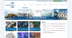 Desktop Screenshot of biophysics.org